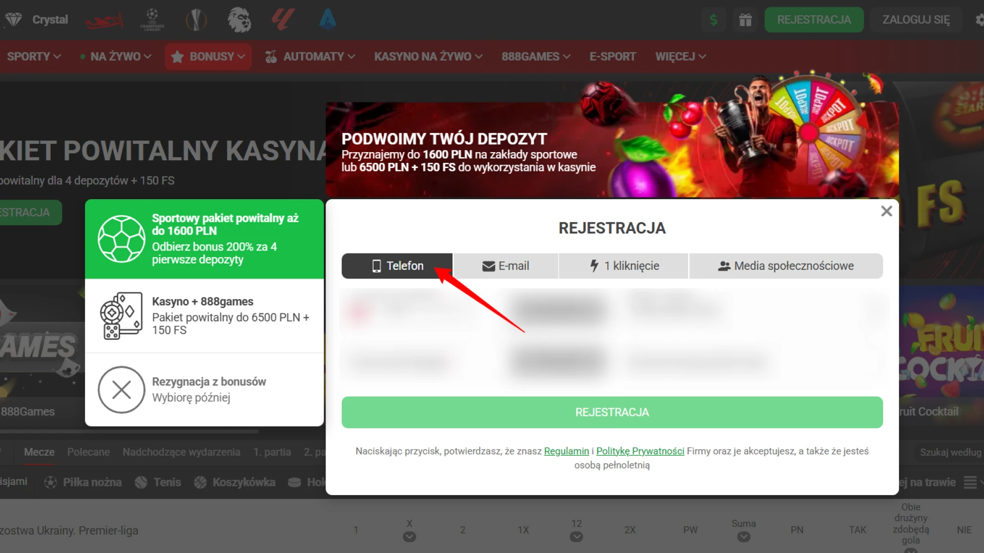 Wskaż najwygodniejszy sposób, aby założyć konto i zacząć typować w 888starz.